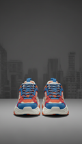 Skyline blue chunky sneakers